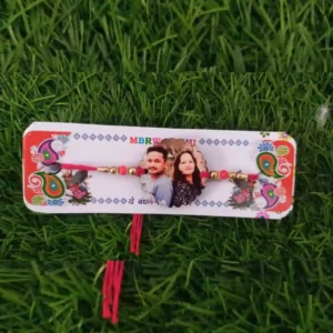 1 pcs Customised Glass Quality Acrylic Rakhi