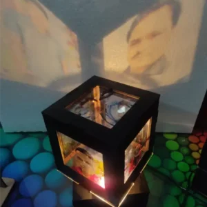 Personalised Rotational Shadow Lamp