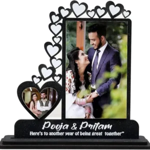 Personalised Heart Shape Love Table Top