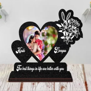 Personalised Heart Shape Beautiful Table Top