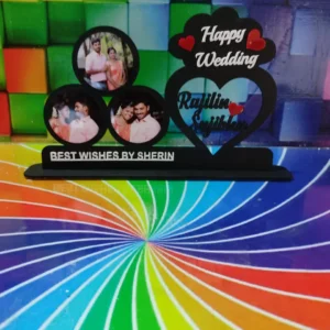 Personalised Happy Wedding Table Top