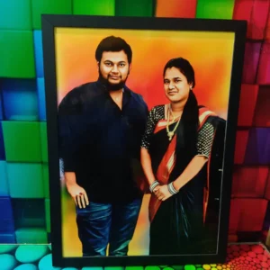 Personalized Oil Painting Photo Frame 9