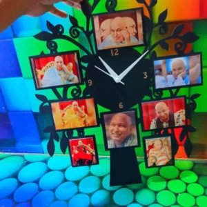 Customised Tree Wooden Wall Clock