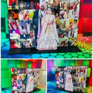 Personised Mosaic Table Top Photo Frame