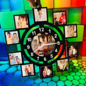 Customised Acrylic Wall Clock