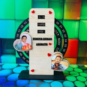 Customised Wooden Calendar 1