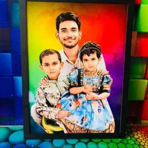 Personalized Oil Painting Photo Frame 8