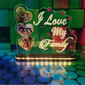 Customised Family Acrylic LED Table Lamp