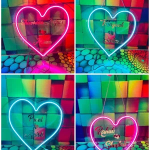 Personalised LED Neon Hanging Chain