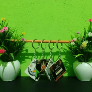 Personalised Acrylic Key Chain Square Shape