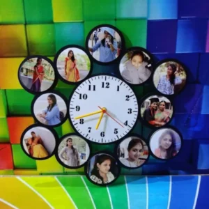 Personalised Beautiful Round Shape Acrylic Wall Clock