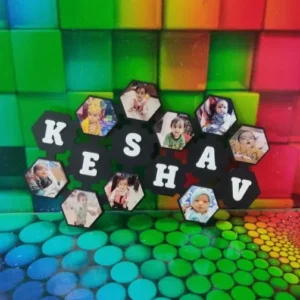 Customised Wooden Wall mount Photo Frame