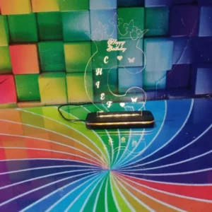 Personalised Letter Acrylic LED Table Lamp