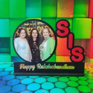 Customised Table Top Bro Sis Photo Frame