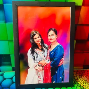 Personalized Oil Painting Photo Frame 7