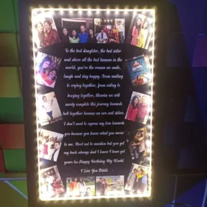 Personalized LED Light Photo Frame 4