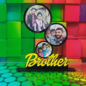 Customised Table Top Brother Sister Photo Frame