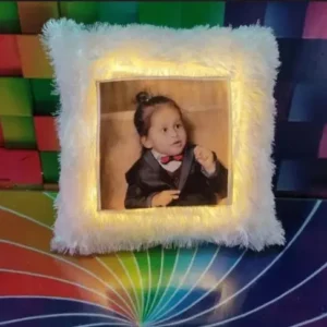 Personalised LED Cushion Square Shape