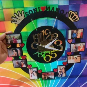 Personalised Beautiful Acrylic Wall Clock