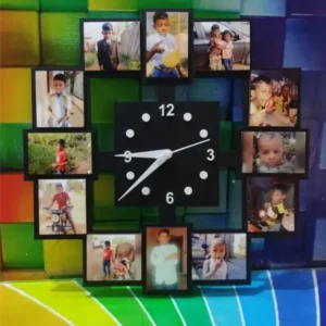 Customized Wooden Wall Clock