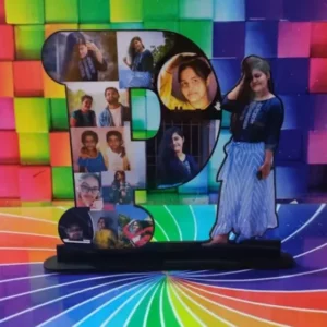 Customised Collage Table Top Photo with Cutout Photo