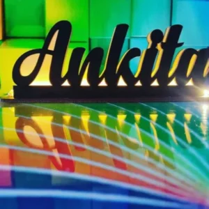 Personalised LED Name Letter Frame