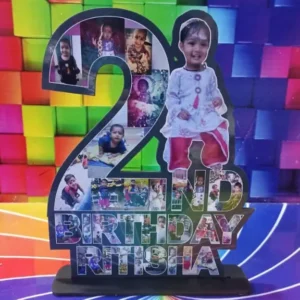 Personised 2nd Birthday Mosaic Table Top