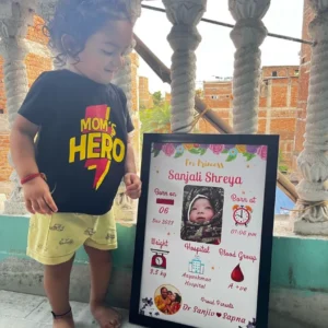 Personalized Baby Birth Photo Frame 6