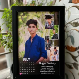 Personalized Wooden Calendar Design Photo Frame 15