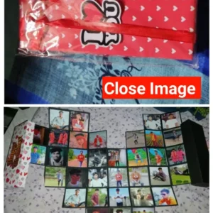 Heart Shape Explosion Photo Box