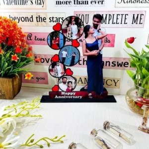 Customised Happy Anniversary Cut Out Table Top