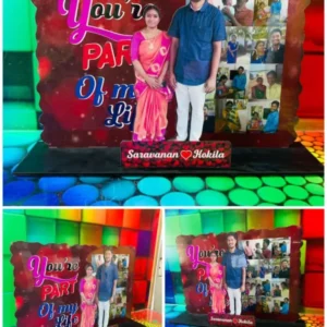 Personized Mosaic Table Top Photo Frame