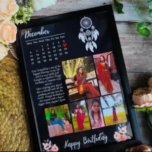 Personalized Wooden Calendar Design Photo Frame 8