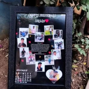 Personalized Wooden Calendar Design Photo Frame 3