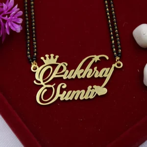 Personalized Name Pendant Mangalsutra