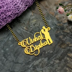 Personalized Name Pendant Mangalsutra