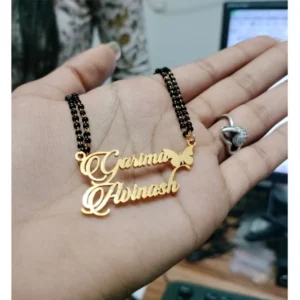 Personalized Name Pendant Mangalsutra