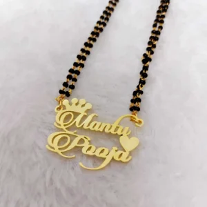 Personalized Name Pendant Mangalsutra