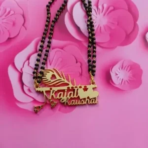 Personalized Name Pendant Mangalsutra
