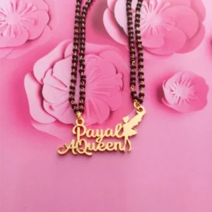 Personalized Name Pendant Mangalsutra