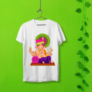Ganesh Puja T Shirt Design 2