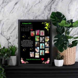 Customised Calender Photo Frame 31