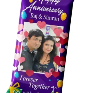 Customised Dairy Milk Chocolate Anniversary Design