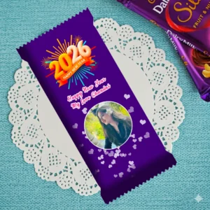 Customised Happy New Year 2026 Chocolate