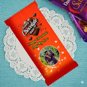 Chocolate Day Special Personalized Dairy Milk Chocolate