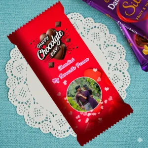 Chocolate Day Special Personalized Dairy Milk Chocolate