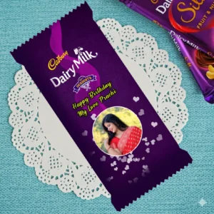 Customised Dairy Milk Chocolate