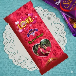 Valentine's Day Customised Dairy Milk Chocolate