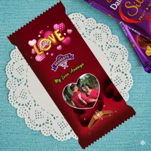 Valentine's Day Customised Dairy Milk Chocolate