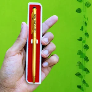 Personalised Gold Slim Pen
